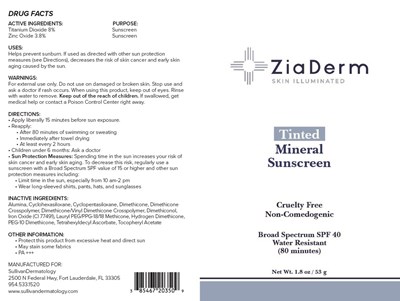 Package Label (Tory 203)